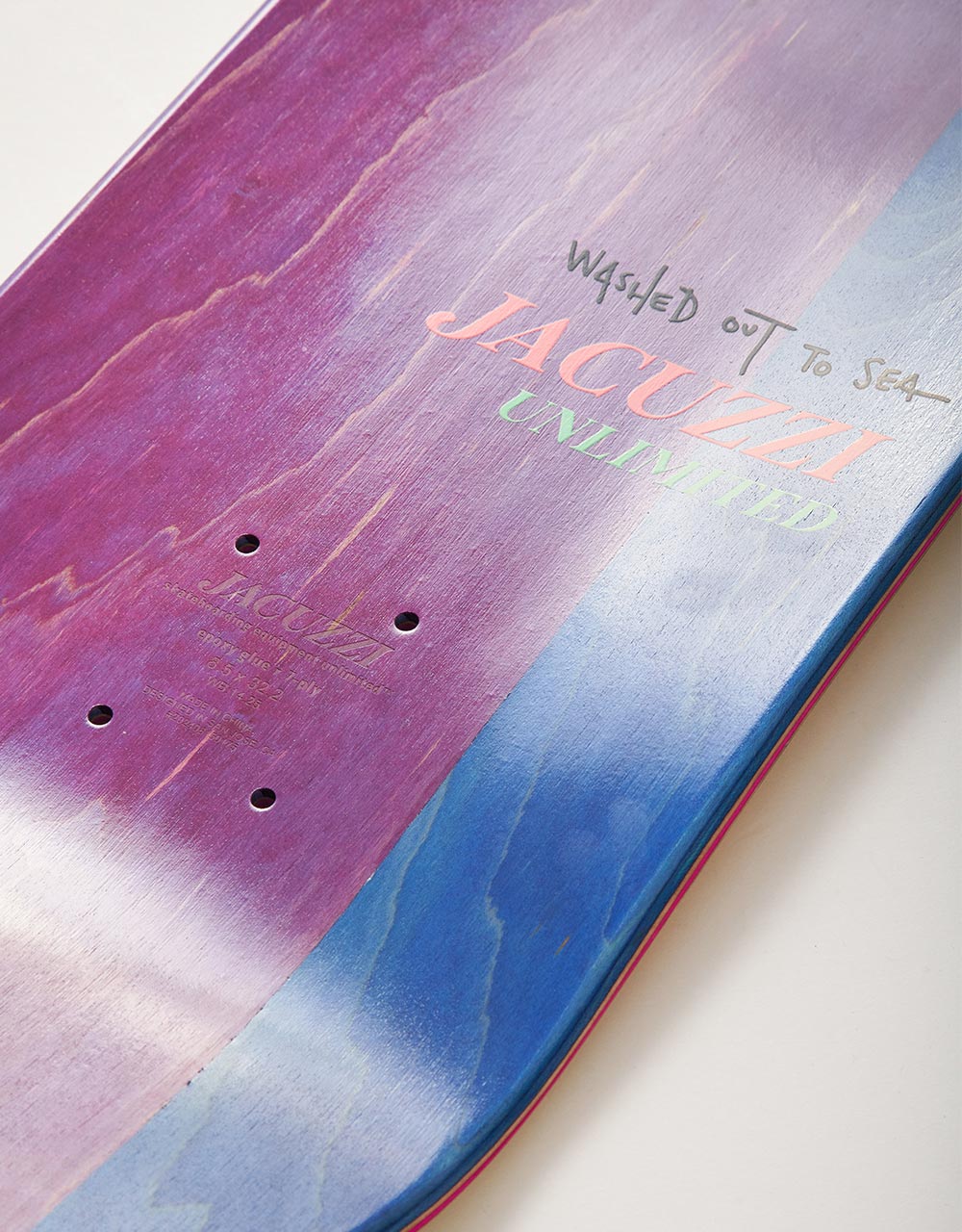 Jacuzzi Unlimited Pilz Shits Creek EX7 Skateboard Deck - 8.5"