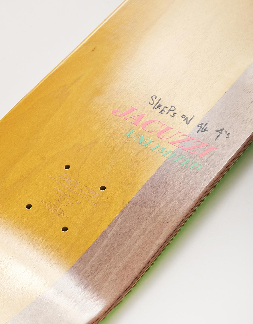 Jacuzzi Unlimited Pulizzi Piggy EX7 Skateboard Deck - 8.375"