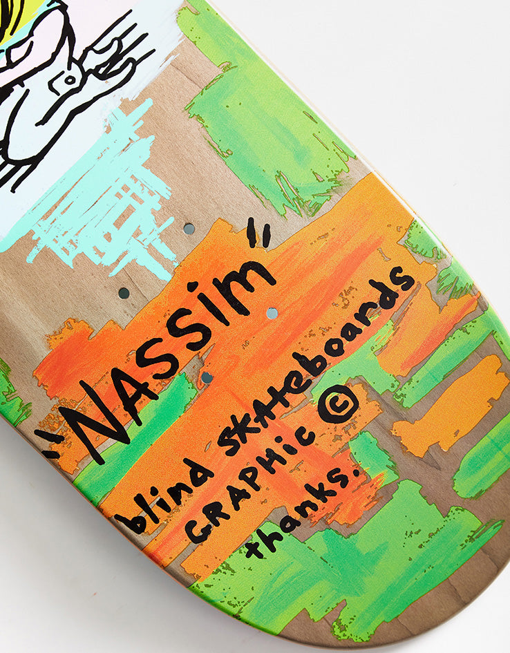 Blind Nassim Reaper Pray Super Sap R7 Skateboard Deck - 8"