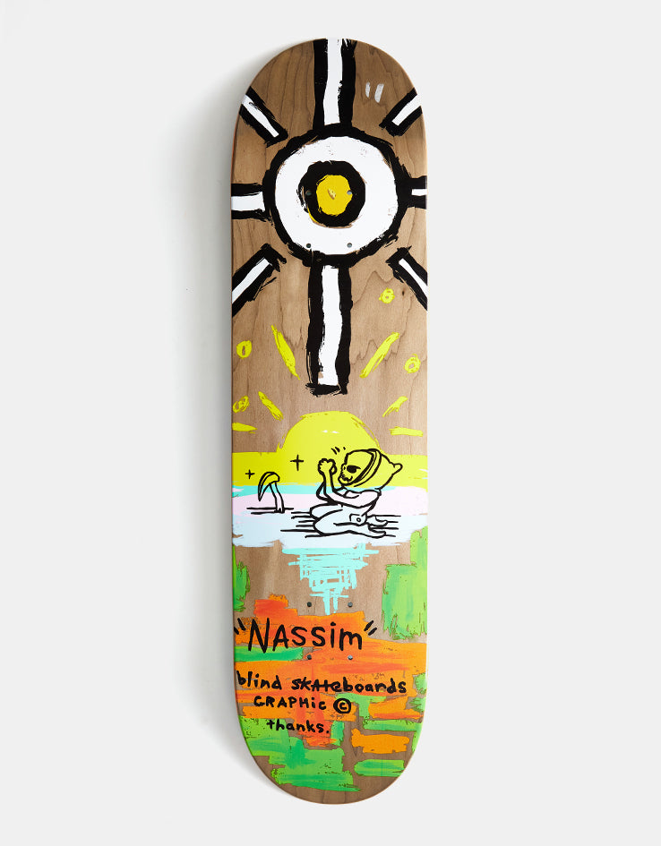 Blind Nassim Reaper Pray Super Sap R7 Skateboard Deck - 8"