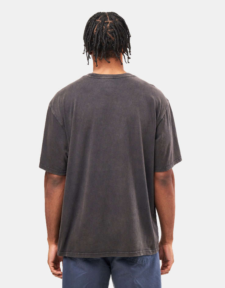Dickies Plentywood T-Shirt - Double Dye/Acid Wash Black