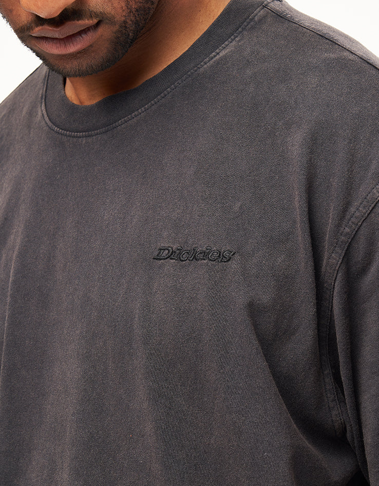 Dickies Plentywood T-Shirt - Double Dye/Acid Wash Black