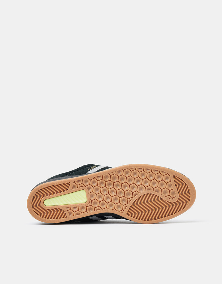 adidas Campus ADV Skate Shoes - Core Black/Grey/Gold Metallic