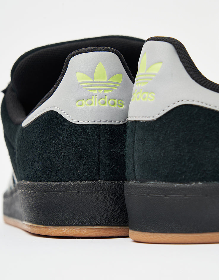 adidas Campus ADV Skate Shoes - Core Black/Grey/Gold Metallic