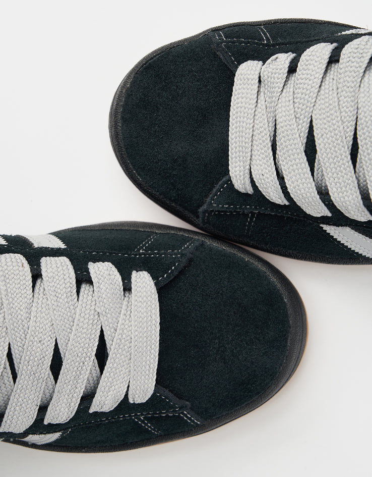 adidas Campus ADV Skate Shoes - Core Black/Grey/Gold Metallic