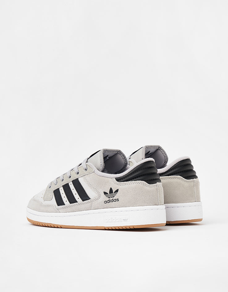 adidas Centennial 85 Low ADV Skate Shoes - Grey/Core Black/Crystal White