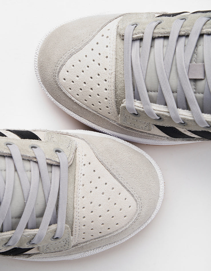 adidas Centennial 85 Low ADV Skate Shoes - Grey/Core Black/Crystal White