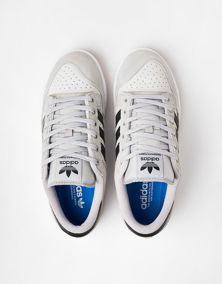 adidas Centennial 85 Low ADV Skate Shoes - Grey/Core Black/Crystal White