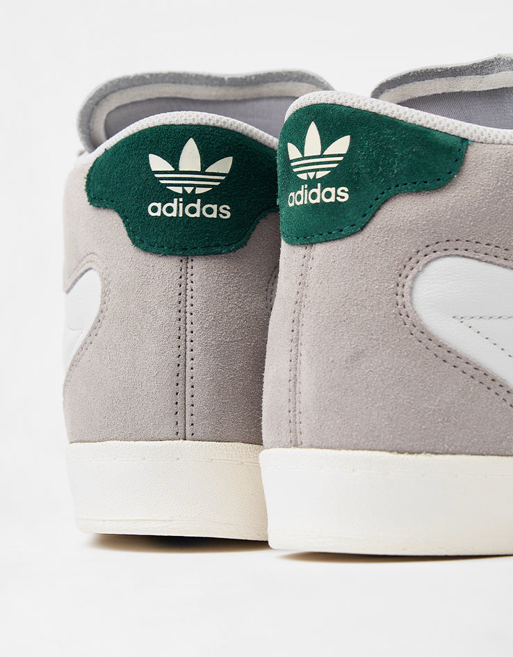 adidas Superskate Skate Shoes - Clear Granite/Collegiate Green/Crystal White