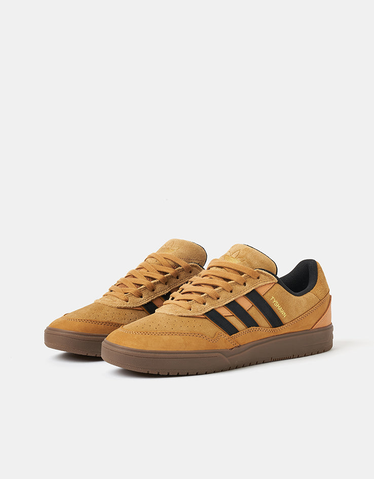 adidas Tyshawn II Skate Shoes - Mesa/Core Black/Gum