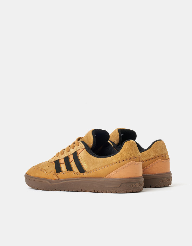 adidas Tyshawn II Skate Shoes - Mesa/Core Black/Gum
