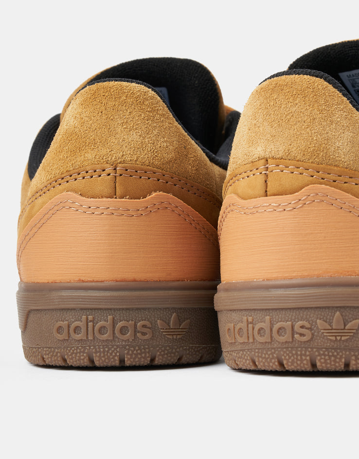adidas Tyshawn II Skate Shoes - Mesa/Core Black/Gum