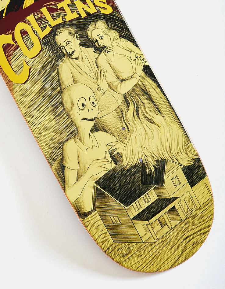 Toy Machine Collins Horror Show Skateboard Deck - 8.13"
