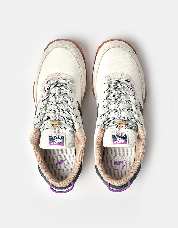 New Balance Numeric 440 Trail Skate Shoes - Sea Salt/Teal