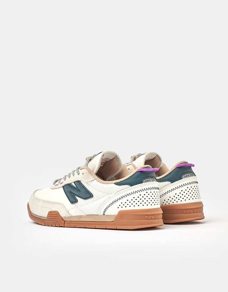 New Balance Numeric 440 Trail Skate Shoes - Sea Salt/Teal