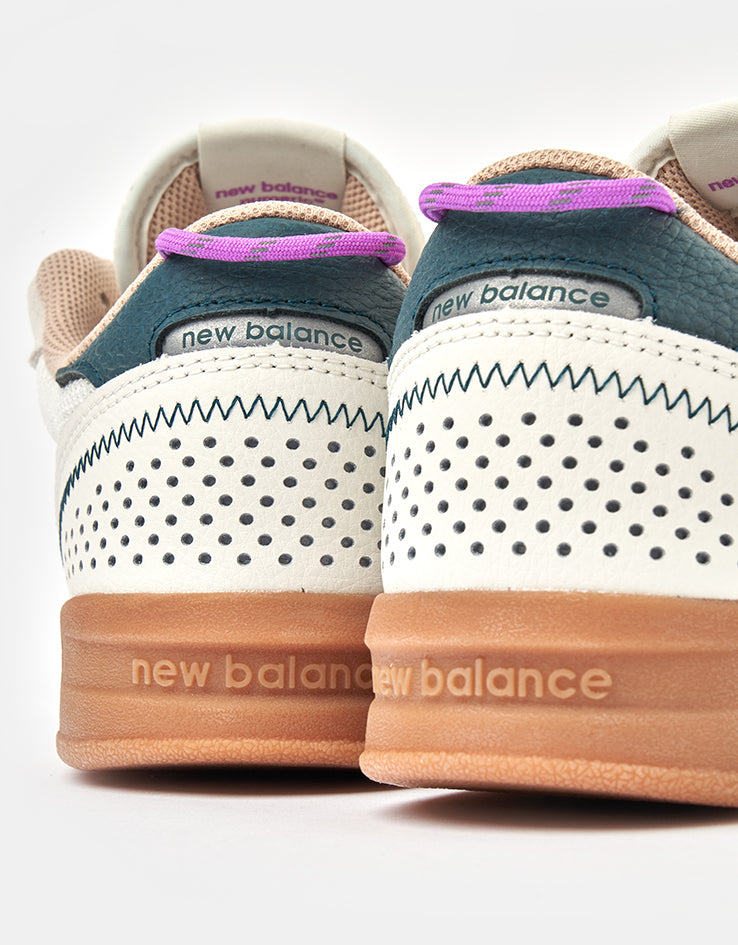 New Balance Numeric 440 Trail Skate Shoes - Sea Salt/Teal