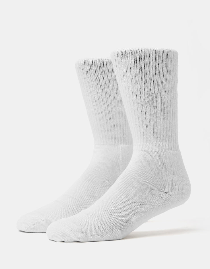 adidas Logo Socks - White