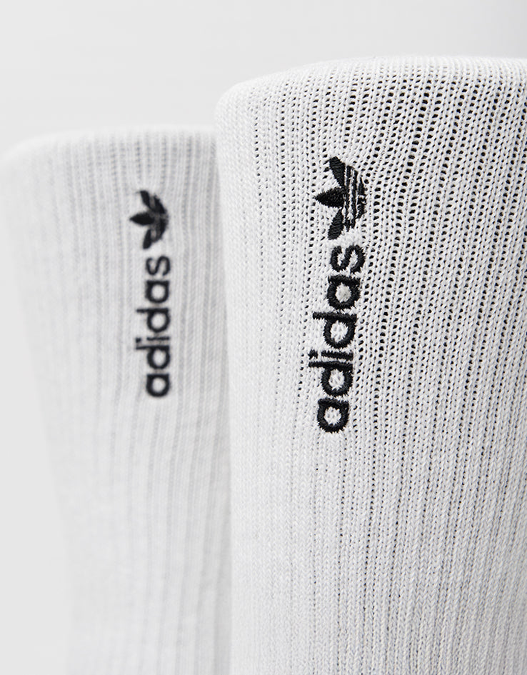 adidas Logo Socks - White
