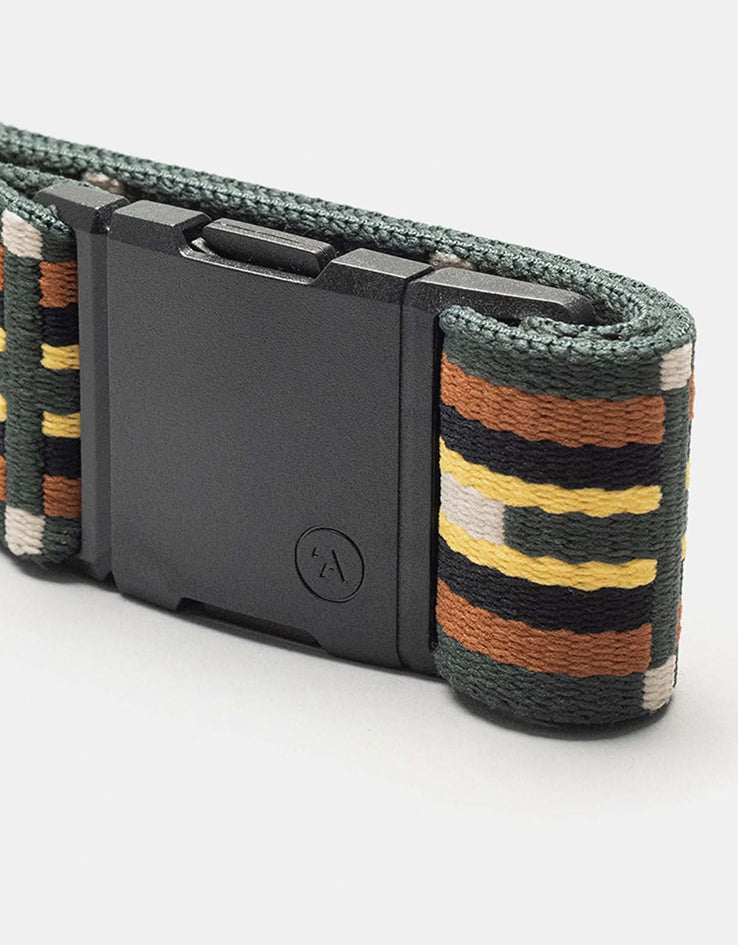 Arcade x Vernan Kee Keyah Artist Series Web Belt - Jalapeno/Black