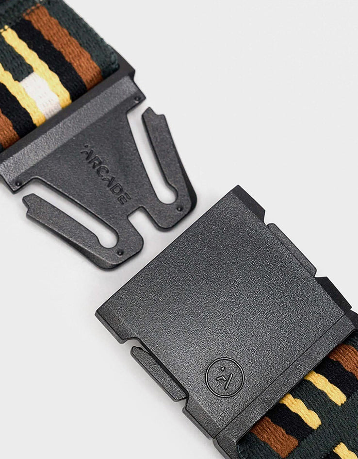 Arcade x Vernan Kee Keyah Artist Series Web Belt - Jalapeno/Black