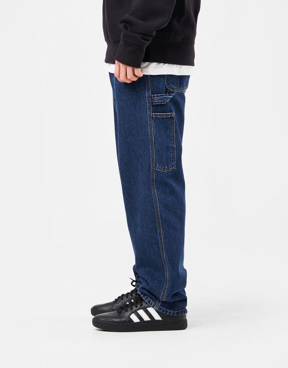 Carhartt WIP Single Knee Pant - Blue Heart (Stone Washed)