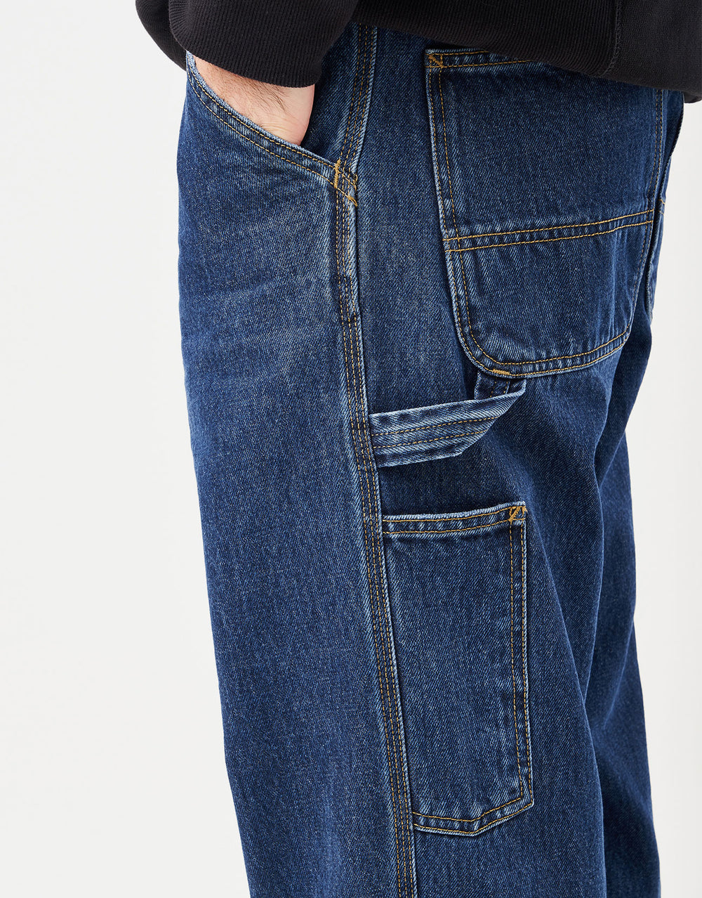 Carhartt WIP Single Knee Pant - Blue Heart (Stone Washed)