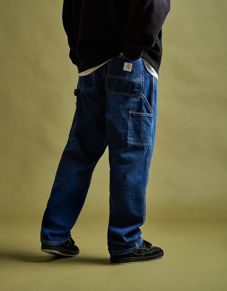 Carhartt WIP Single Knee Pant - Blue Heart (Stone Washed)