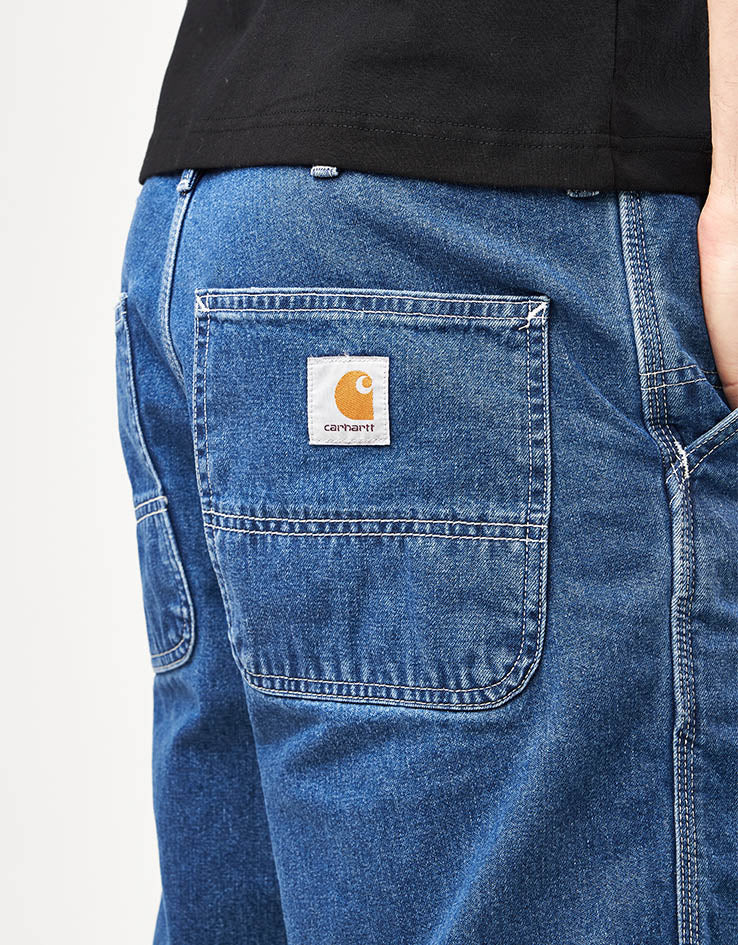 Carhartt WIP Simple Shorts - Blue (Stone Washed)