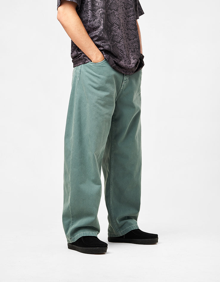 Carhartt WIP Double Knee Pant - Silver Pine (Stone Canvas)