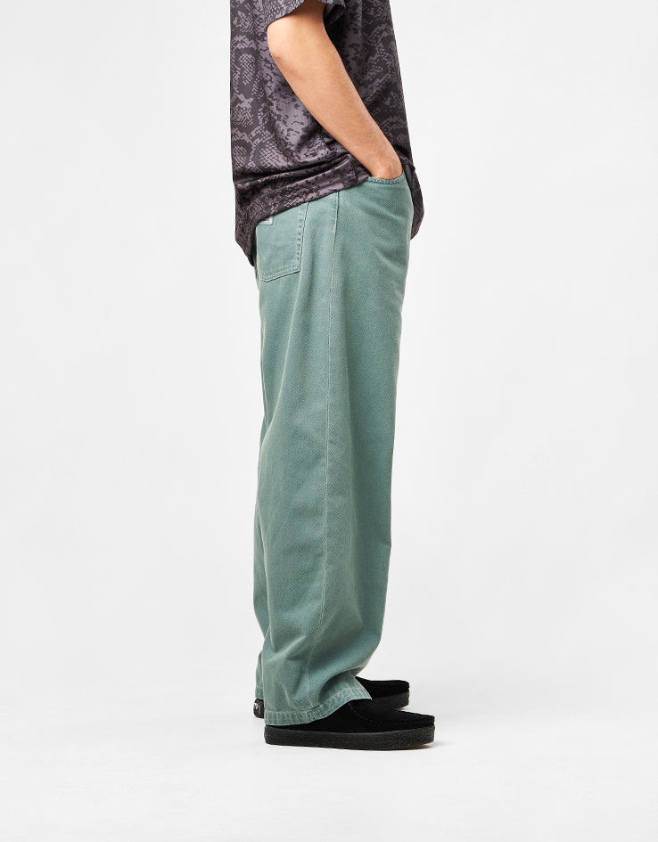 Carhartt WIP Double Knee Pant - Silver Pine (Stone Canvas)