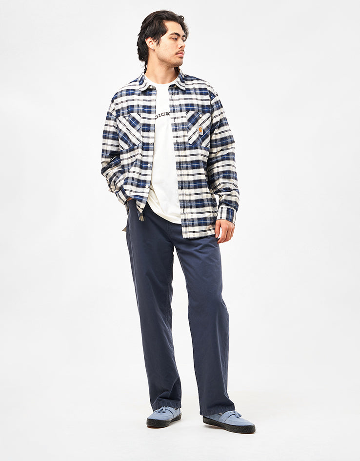 Carhartt WIP Landon Pant - Dusky Blue (Garment Dyed)