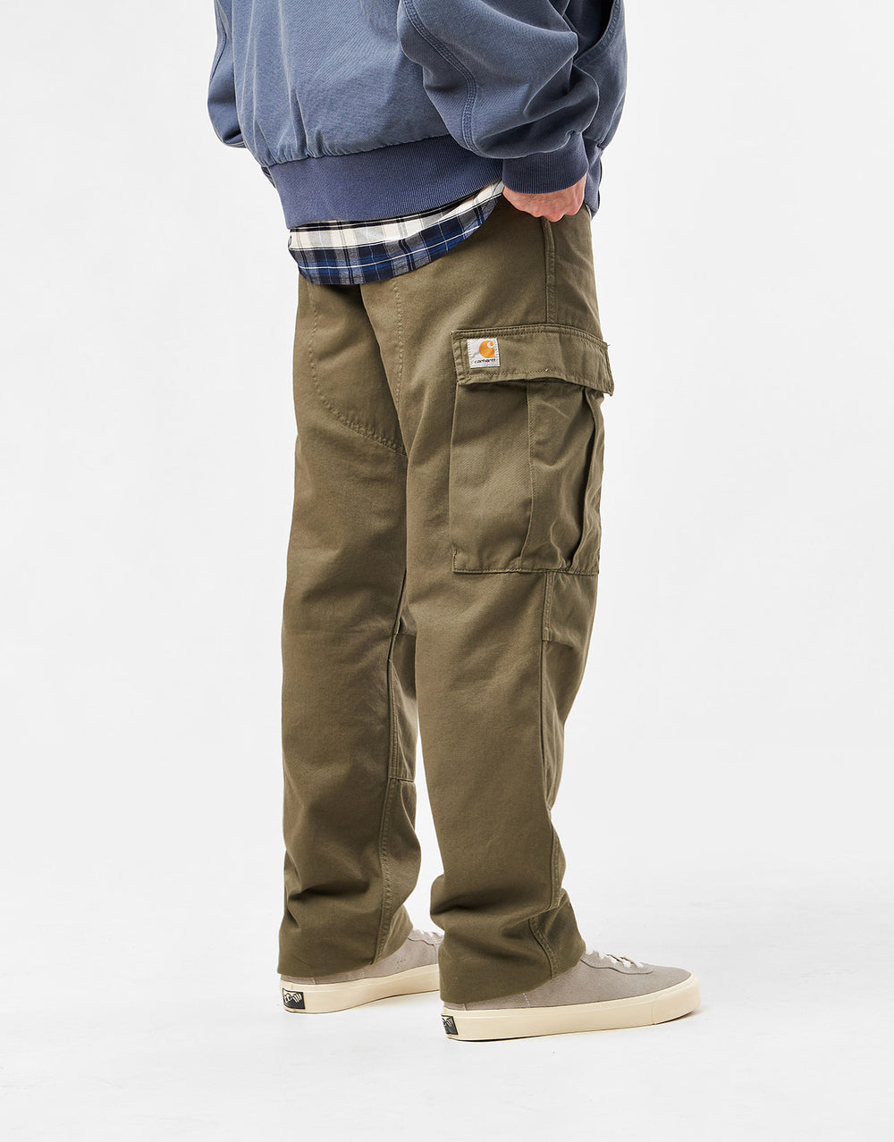 Carhartt WIP Regular Cargo Pant - Dollar Green (Garment Dyed)