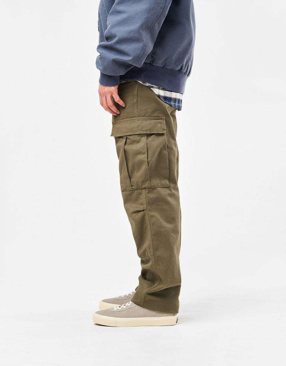 Carhartt WIP Regular Cargo Pant - Dollar Green (Garment Dyed)