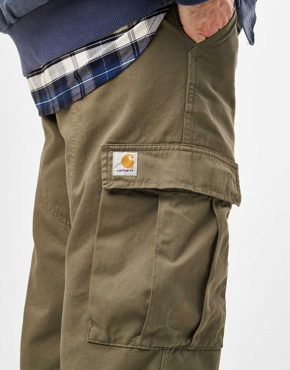 Carhartt WIP Regular Cargo Pant - Dollar Green (Garment Dyed)