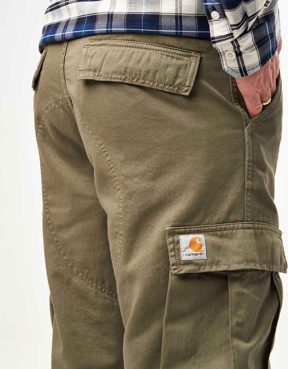 Carhartt WIP Regular Cargo Pant - Dollar Green (Garment Dyed)