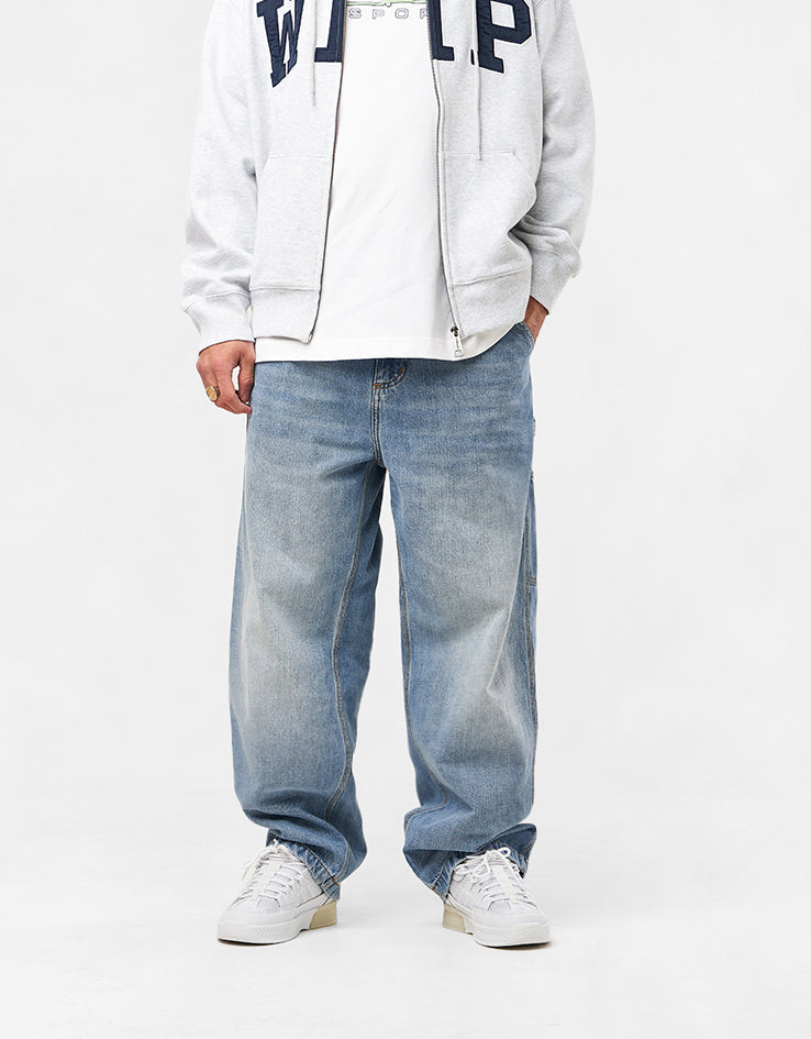 Carhartt WIP OG Single Knee Pant - Blue (Burst Washed)