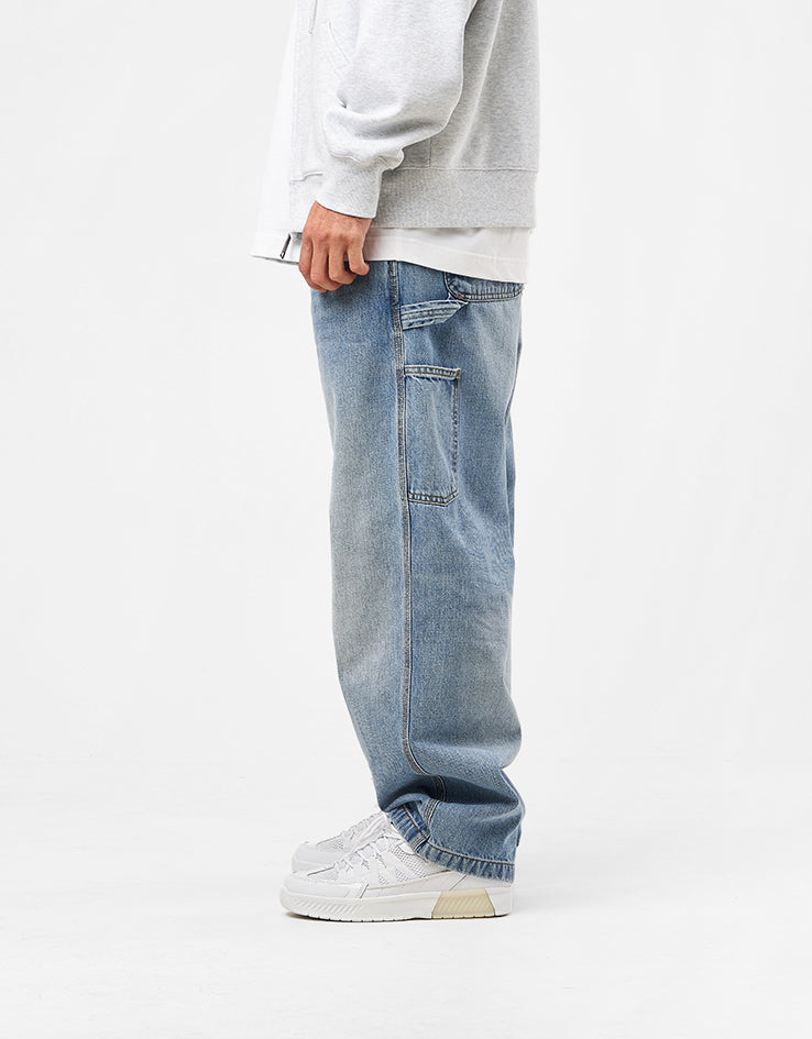 Carhartt WIP OG Single Knee Pant - Blue (Burst Washed)