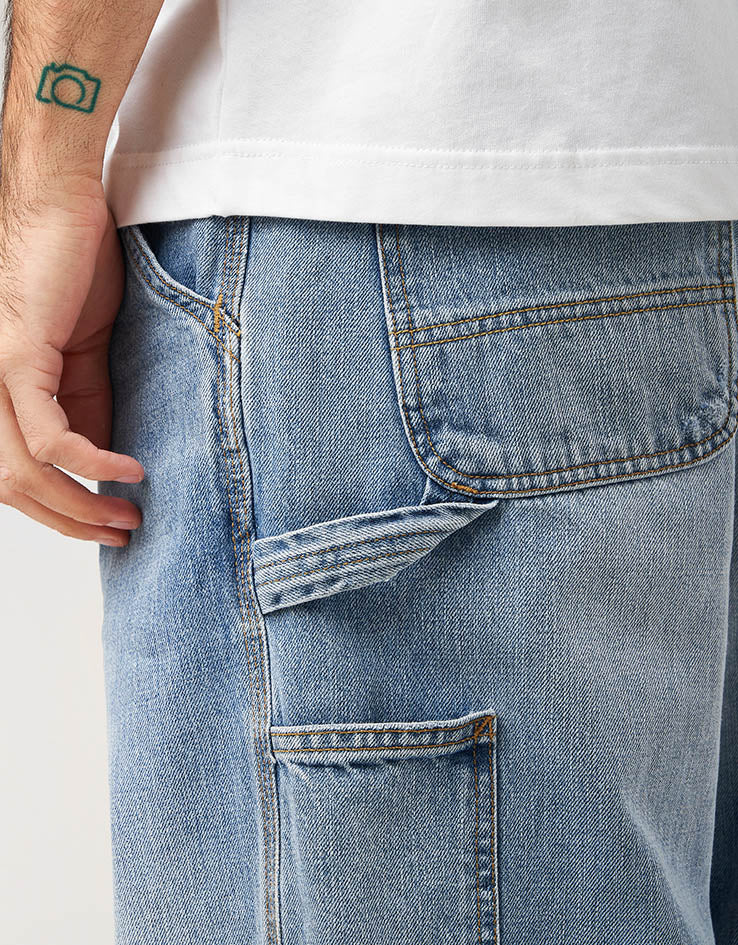 Carhartt WIP OG Single Knee Pant - Blue (Burst Washed)