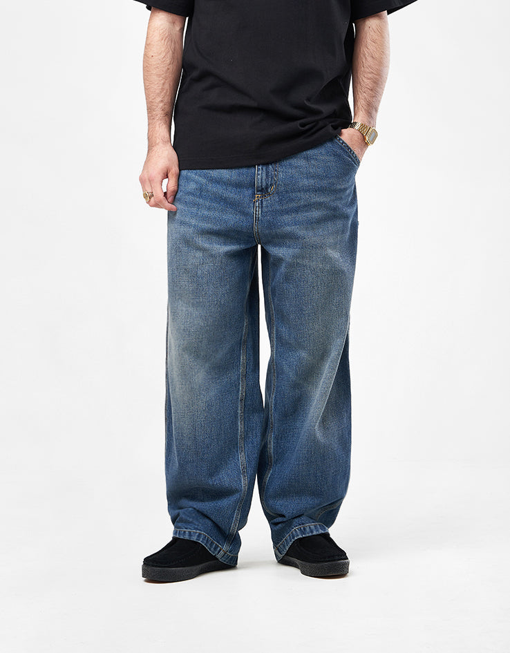Carhartt WIP OG Single Knee Pant - Blue (Dark Used Wash)