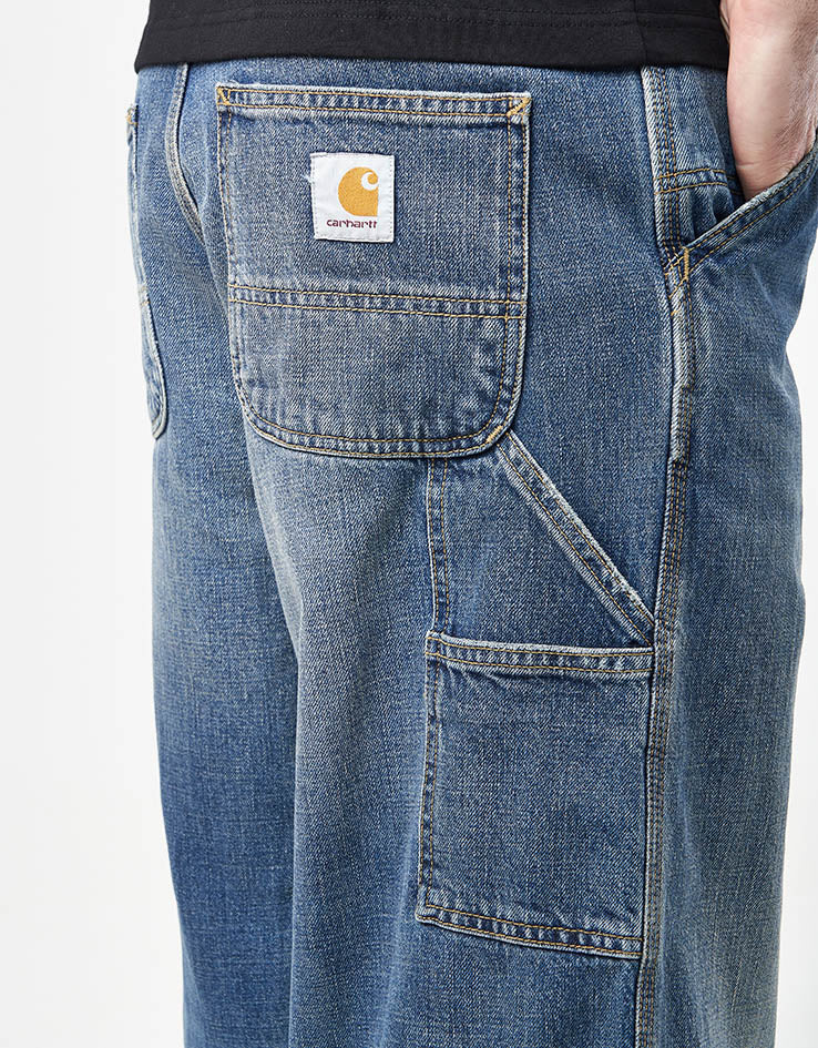Carhartt WIP OG Single Knee Pant - Blue (Dark Used Wash)