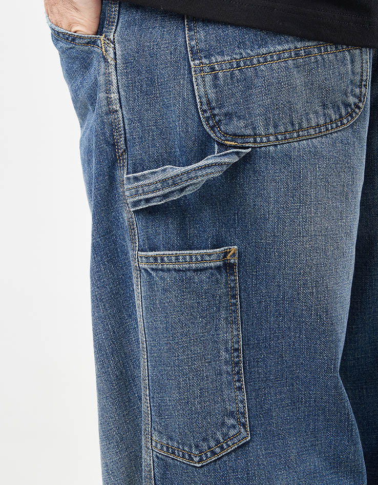 Carhartt WIP OG Single Knee Pant - Blue (Dark Used Wash)
