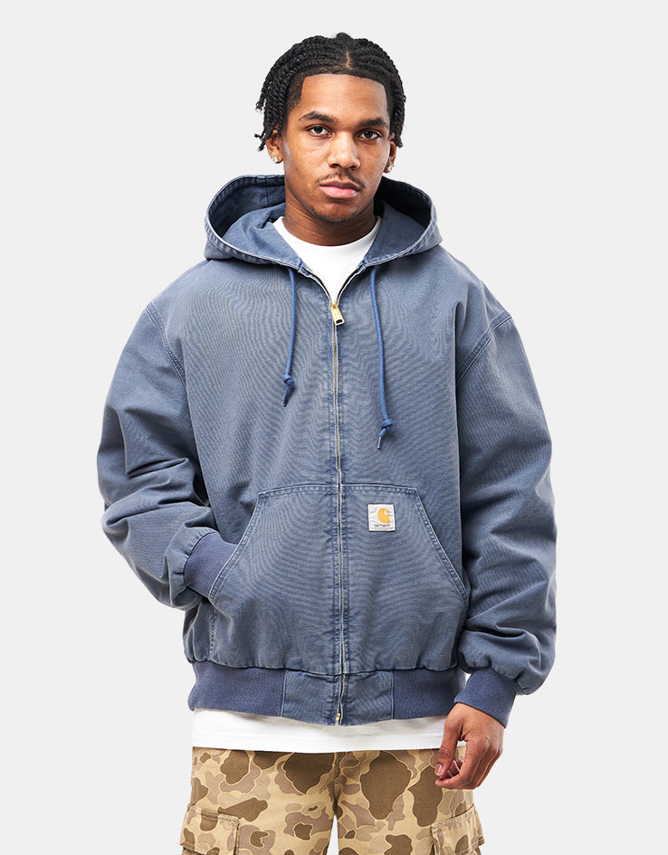 Carhartt WIP OG Active Jacket - Dusky Blue (Stone Canvas)