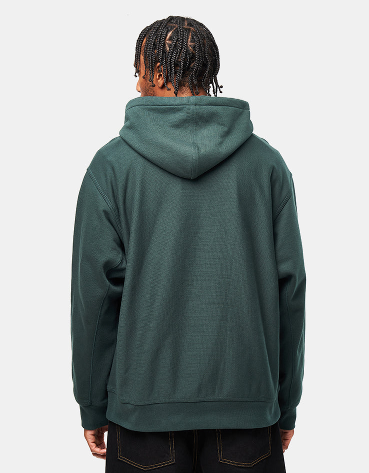 Carhartt WIP Hooded American Script Sweat - Conifer