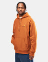 Carhartt WIP Hooded American Script Sweatshirt - Sienna