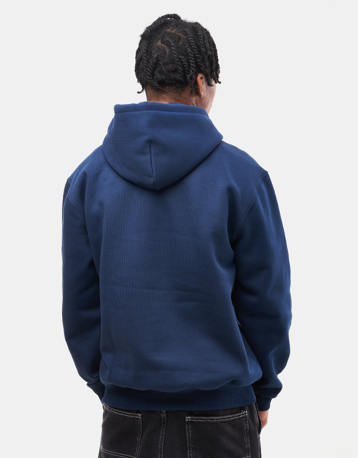 Carhartt WIP Hooded Carhartt Sweat - Ink/Air Yellow