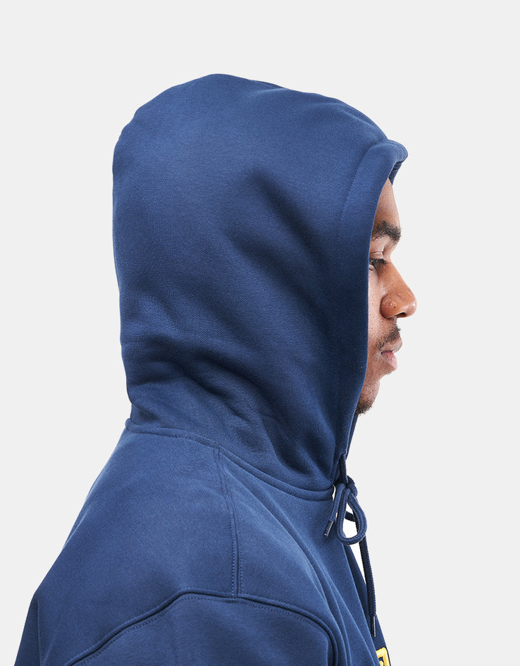 Carhartt WIP Hooded Carhartt Sweat - Ink/Air Yellow