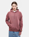 Carhartt WIP Hooded Chase Sweatshirt - Dusky Pink/Gold
