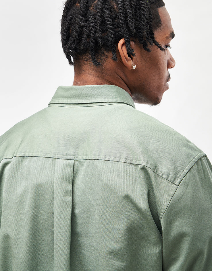 Carhartt WIP L/S Madison Shirt - Park/White