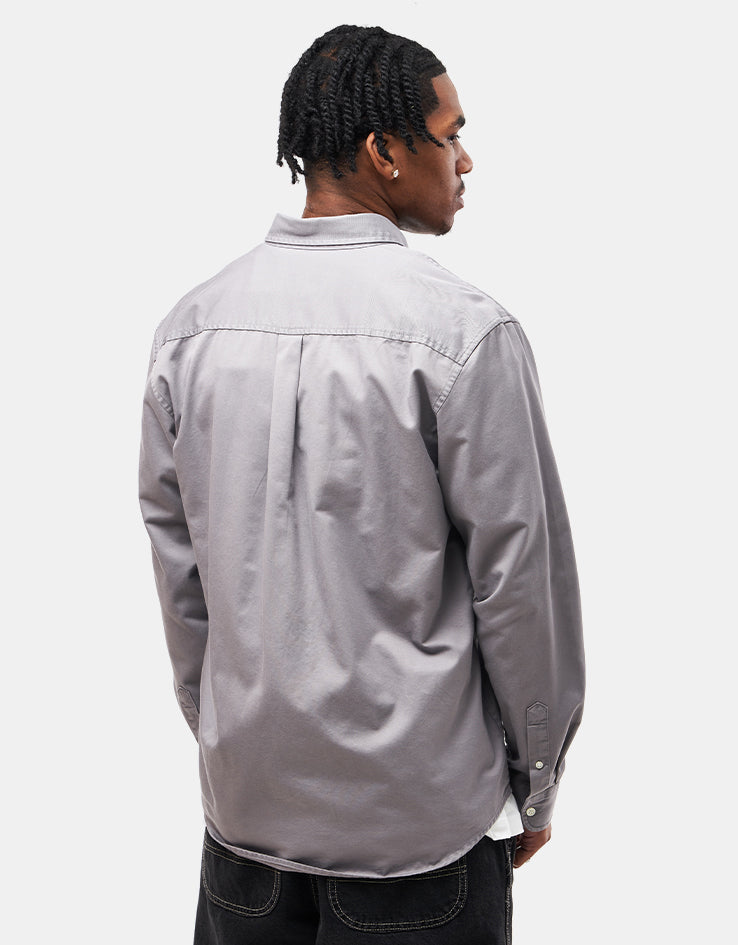 Carhartt WIP L/S Madison Shirt - Yosemite/White