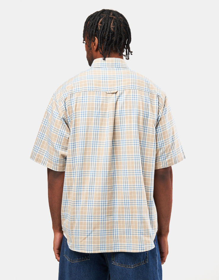 Carhartt WIP S/S Niven Shirt - Niven Check/Wall/Wax
